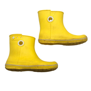Naisten Crocs - Kumisaappaat, koko 39 - Keltainen (1)