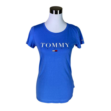 Naisten Tommy Hilfiger - T-paita, koko 38 - Sininen ()