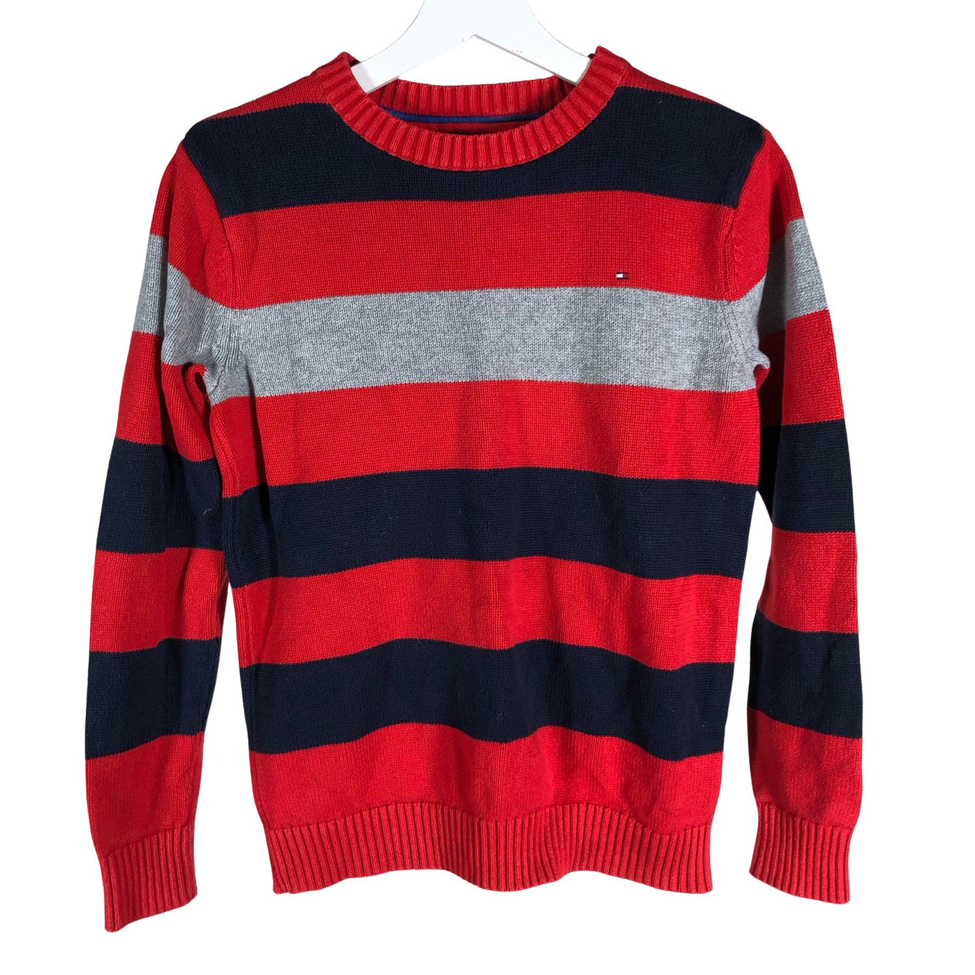 Poikien Tommy Hilfiger - Neulepaita, koko 152 - 158 - Punainen (1)