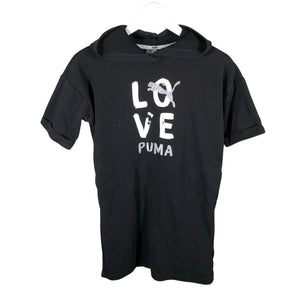 Tyttöjen Puma - Collegetunika, koko 158 - 164 - Musta (1)