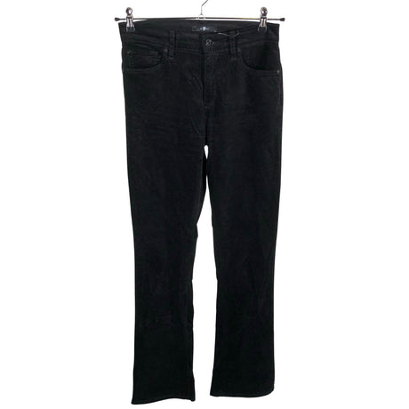 Naisten 7 for all mankind - Samettihousut, koko W29 - Musta ()