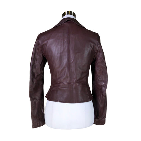 Unisex Karen Millen - Nahkatakki, koko 38 -  (2)