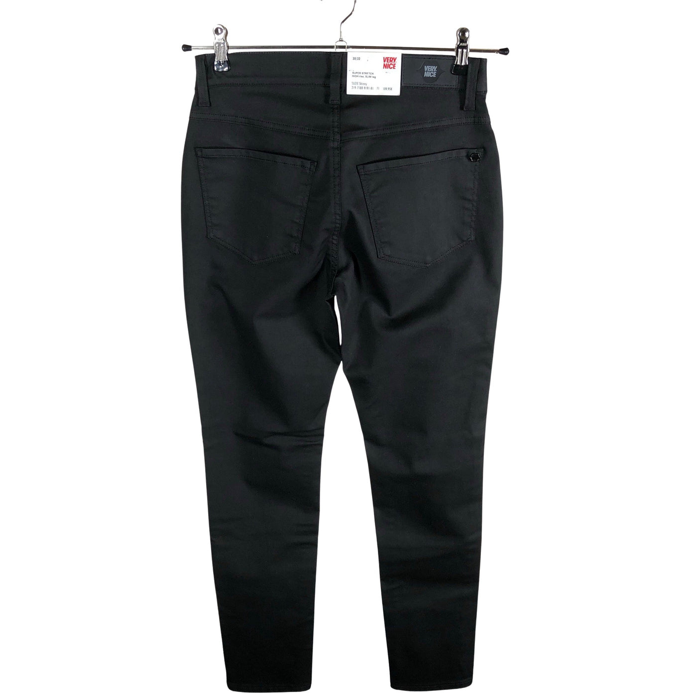 Naisten Very Nice - Farkut, koko W30 - Musta (2)