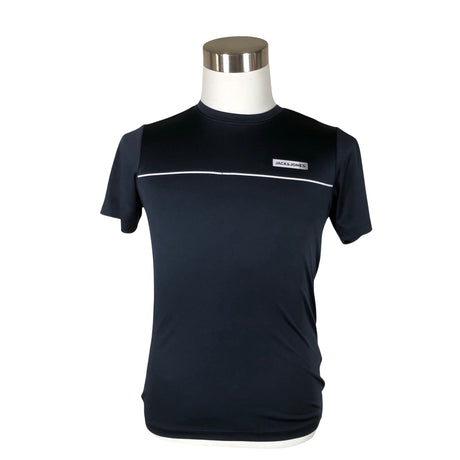 Miesten Jack & Jones - Urheilupaita, lyhyet hihat, koko XS - Sininen ()