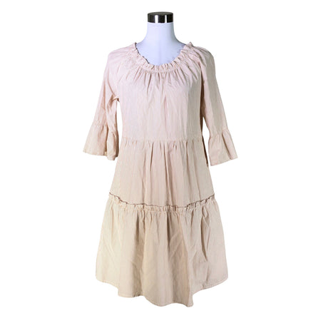 Naisten Nanso - Kangasmekko, koko 36 - Beige ()