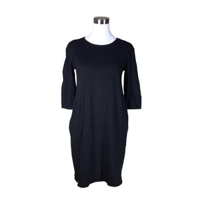 Naisten Marimekko - Trikoomekko, koko 34 - Musta (1)