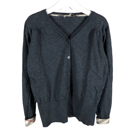 Tyttöjen Burberry - Neuletakki, koko 146 - 152 - Harmaa ()