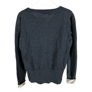 Tyttöjen Burberry - Neuletakki, koko 146 - 152 - Harmaa (2)