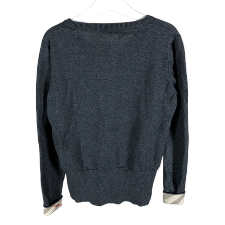 Tyttöjen Burberry - Neuletakki, koko 146 - 152 - Harmaa (2)