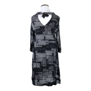 Naisten Marimekko - Sifonkimekko, koko 42 - Musta (2)