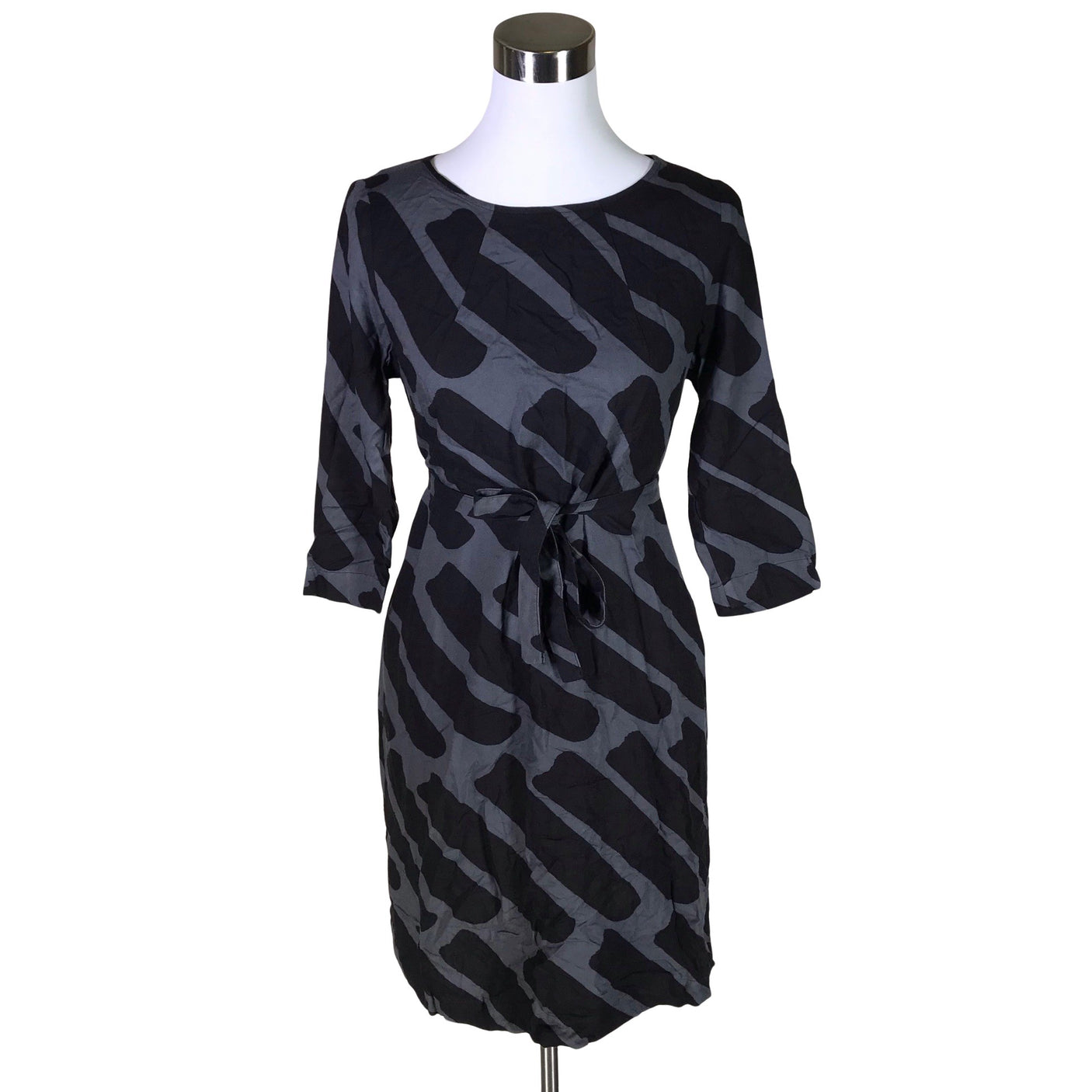 Naisten Marimekko - Sifonkimekko, koko 36 - Musta (1)