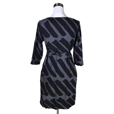 Naisten Marimekko - Sifonkimekko, koko 36 - Musta (2)