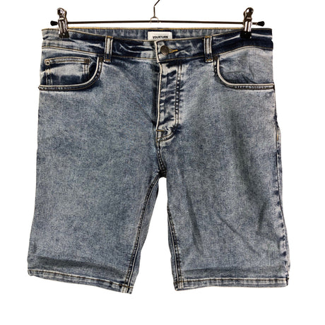 Miesten Yourturn - Farkkushortsit, koko W32 - Sininen ()