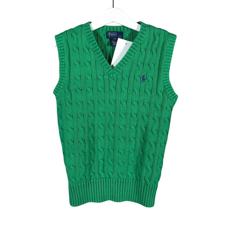 Unisex Polo Ralph Lauren - Neuleliivi, koko 122 - 128 - Vihreä ()
