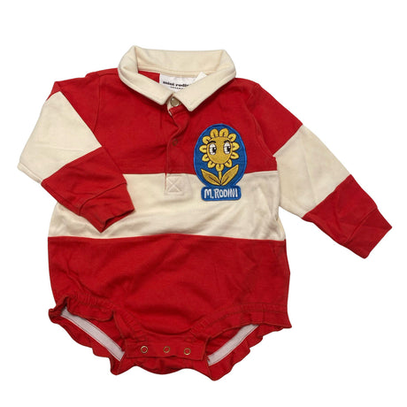 Unisex Mini Rodini - Body, koko 68 - 74 - Punainen ()