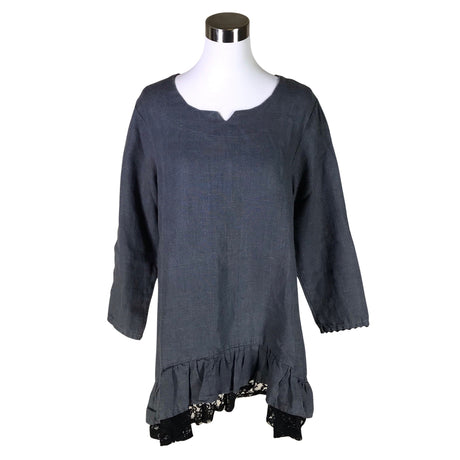 Naisten Handmade - Kangasmekko, koko 40 - Harmaa ()