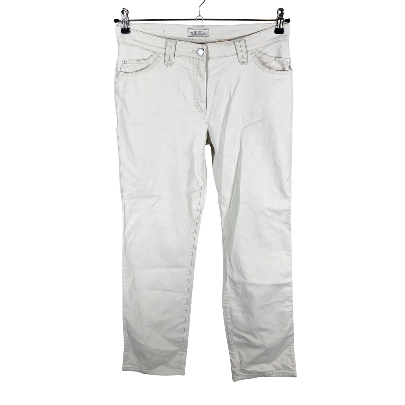 Naisten Brax - Kangashousut, koko 38 - Beige (1)