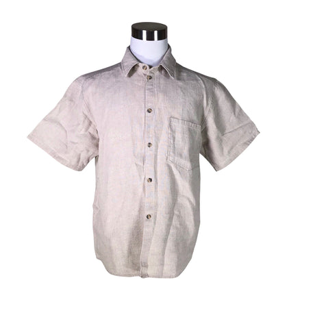 Miesten Handmade - Kauluspaita, koko L - Beige ()