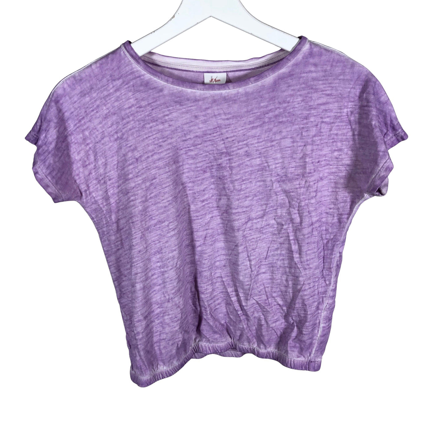 Tyttöjen s.Oliver - T-paita, koko 146 - 152 - Violetti (1)