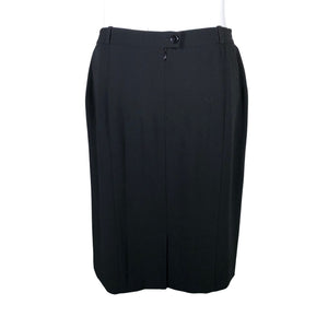 Naisten Givenchy - Suora hame, koko 44 - Musta (2)