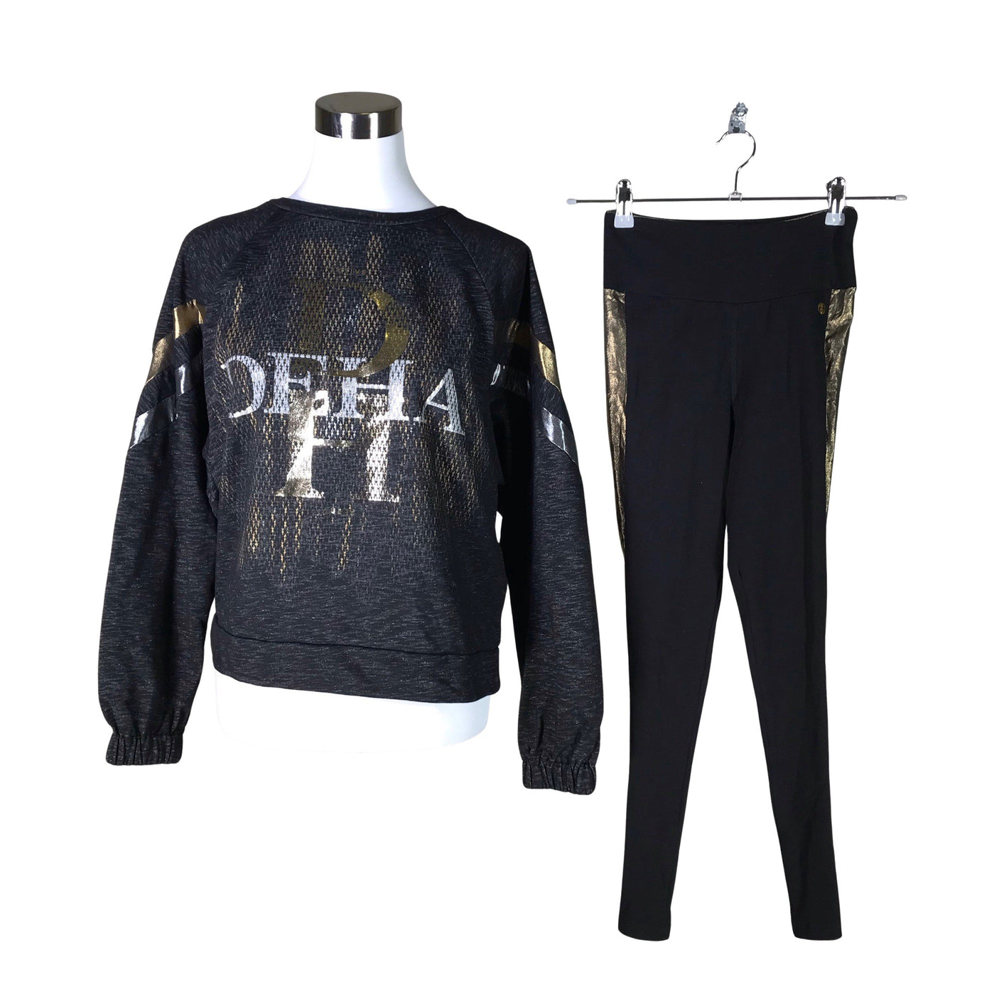 Naisten Deha - Leggingsit, koko 38 - Harmaa (1)