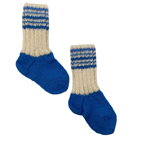 Unisex Handmade - Villasukat, koko 22 - Sininen ()