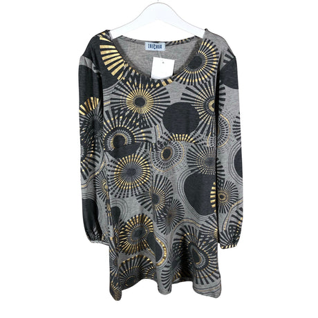 Tyttöjen Zalekua - Trikoomekko, koko 140 - 146 - Harmaa ()