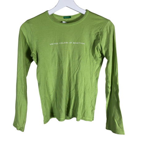 Unisex Benetton - Trikoopaita, koko 158 - 164 - Vihreä ()