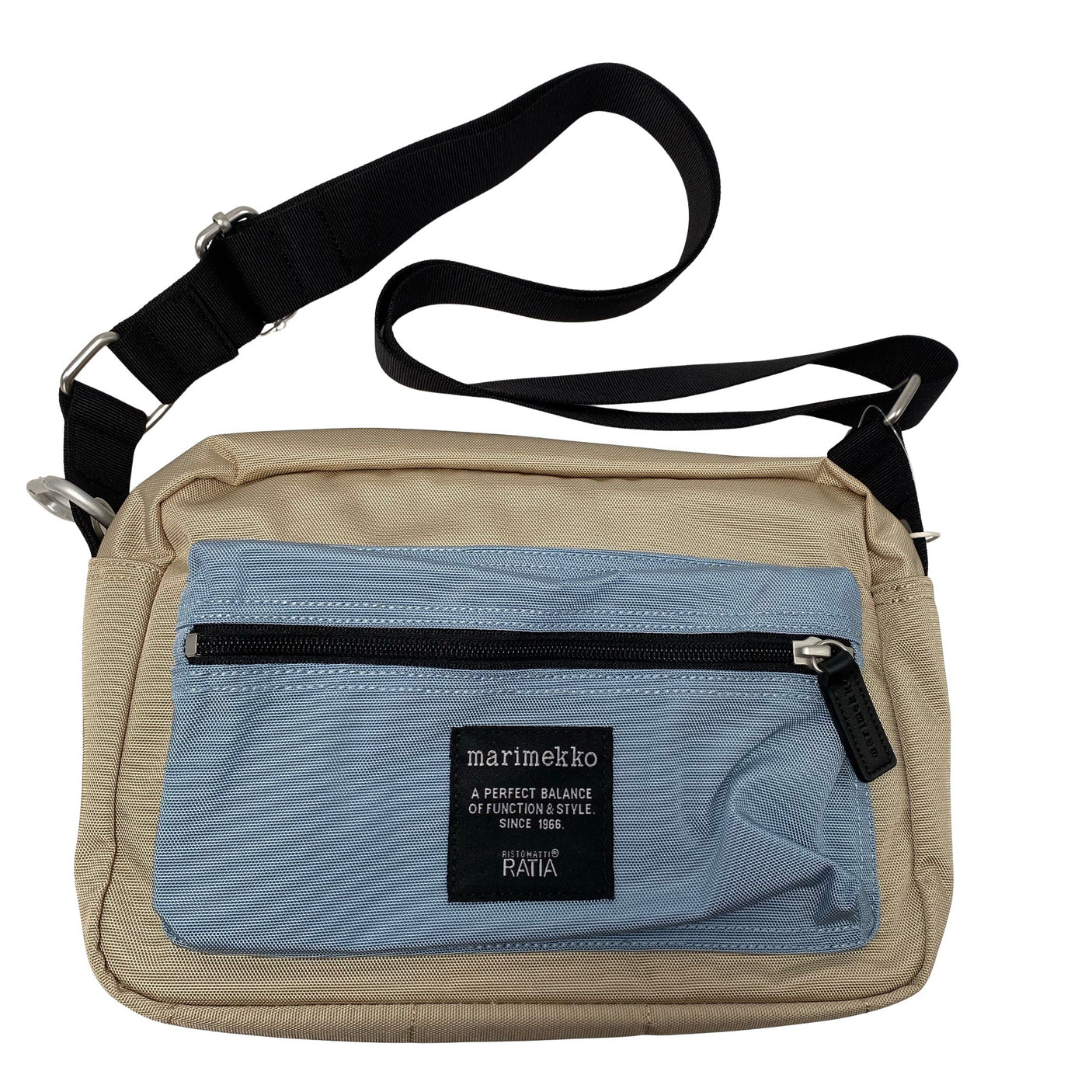 Unisex Marimekko - Olkalaukku, koko Midi - Beige (1)