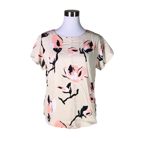Naisten NOSH - Lyhythihainen pusero, koko 36 - Beige ()