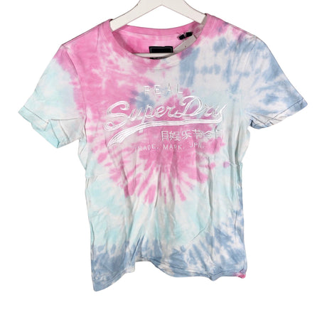 Naisten Superdry - T-paita, koko 36 - Pinkki ()