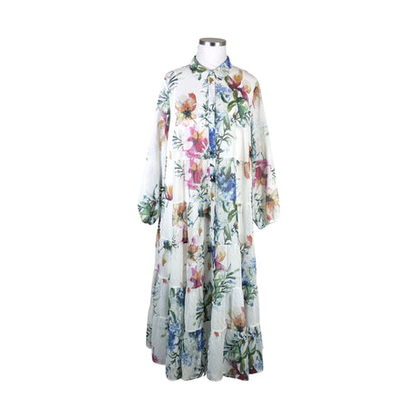 Naisten Zizzi - Maksimekko, koko 50 - Valkoinen ()