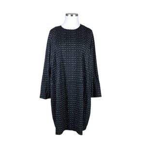Naisten Marimekko - Trikoomekko, koko 46 - Musta (1)