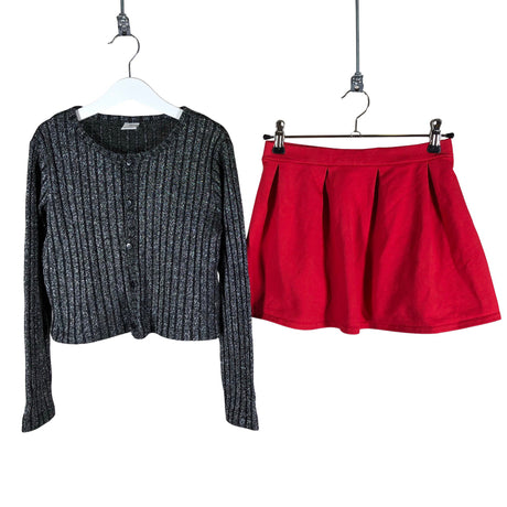 Tyttöjen Gugguu - Collegehame, koko 134 - 140 - Punainen ()