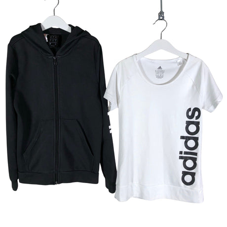 Tyttöjen Adidas - Huppari, koko 146 - 152 - Valkoinen ()
