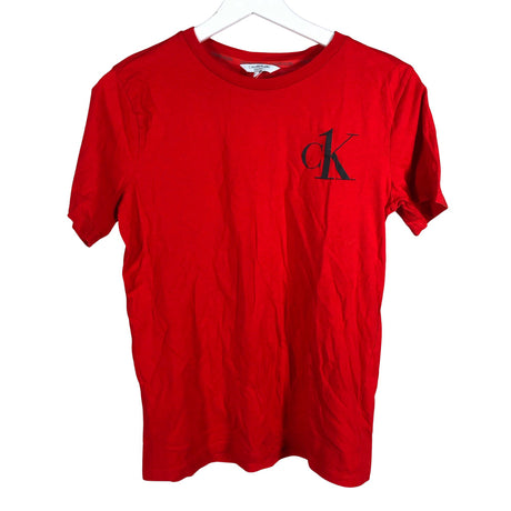 Tyttöjen Calvin Klein - T-paita, koko 152 - 158 - Punainen ()
