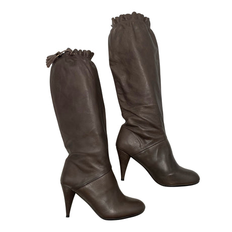 Naisten Topshop - Saappaat, koko 38 - Ruskea ()