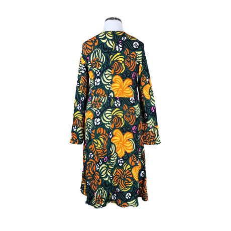 Naisten Marimekko - Sifonkimekko, koko 44 - Vihreä (2)