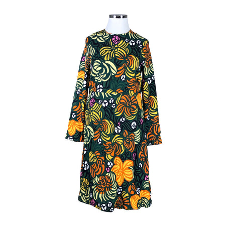 Naisten Marimekko - Sifonkimekko, koko 44 - Vihreä ()