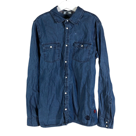 Unisex POMPdeLUX - Farkkupaita, koko 140 - 146 - Sininen ()