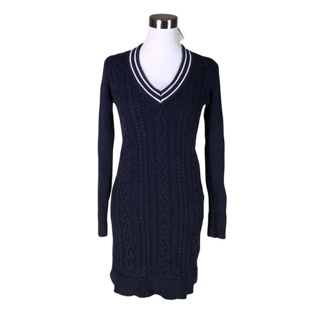 Naisten Tommy Hilfiger - Neulemekko, koko 36 - Sininen ()