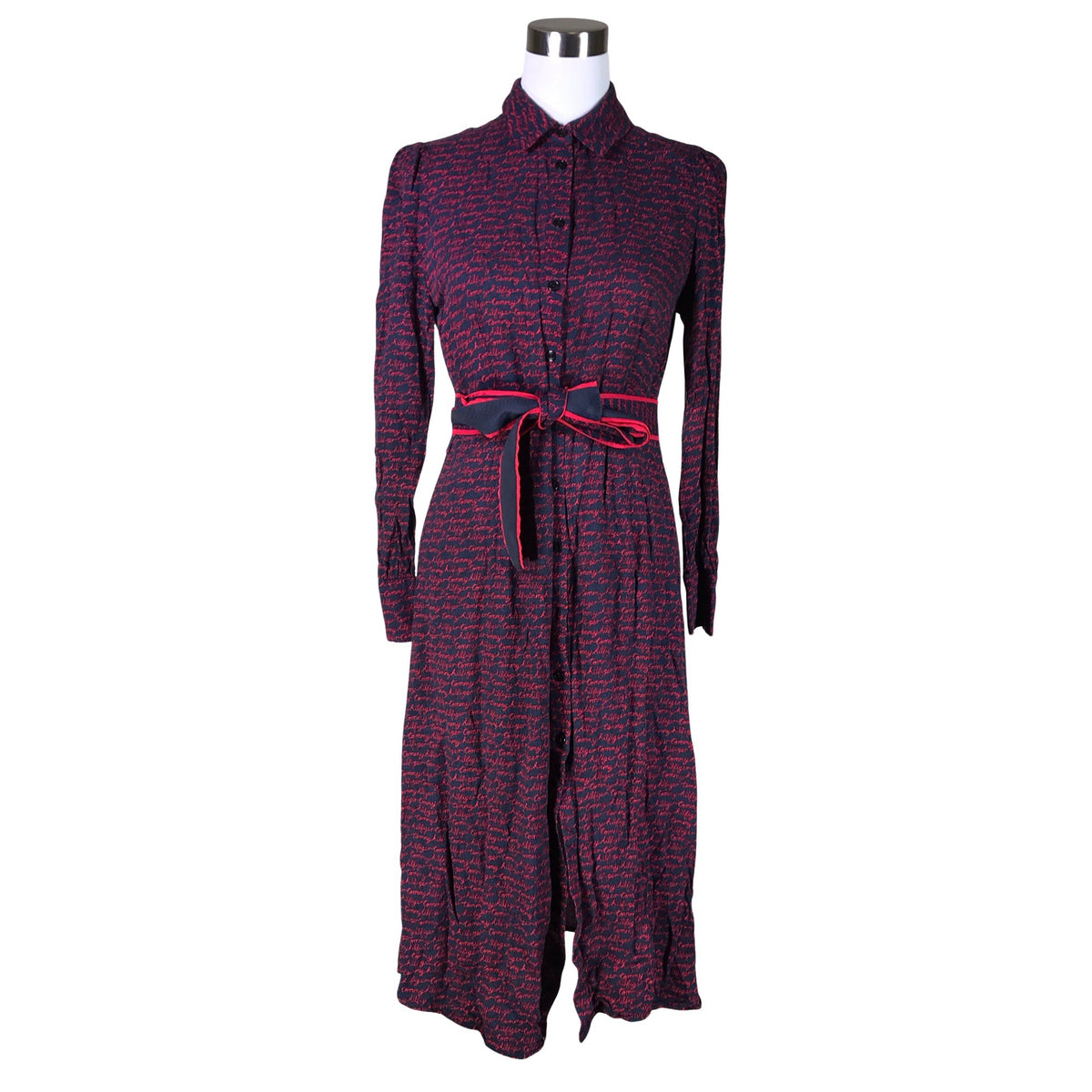 Naisten Tommy Hilfiger - Sifonkimekko, koko 40 - Harmaa (1)