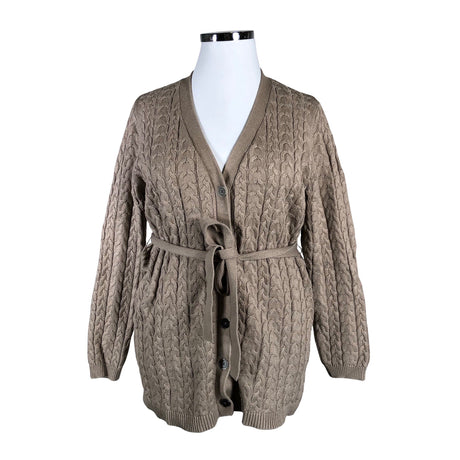 Naisten Noom - Neuletakki, koko 42 - Beige ()