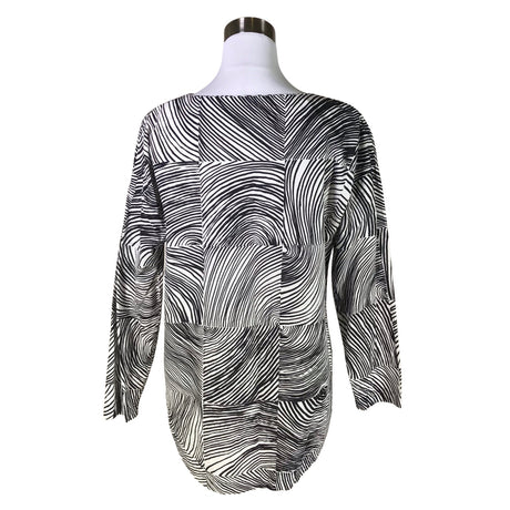 Naisten Handmade - Kangastunika, koko 38 - Musta (2)