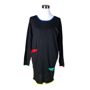 Naisten Marimekko - Neulemekko, koko 36 - Musta (1)
