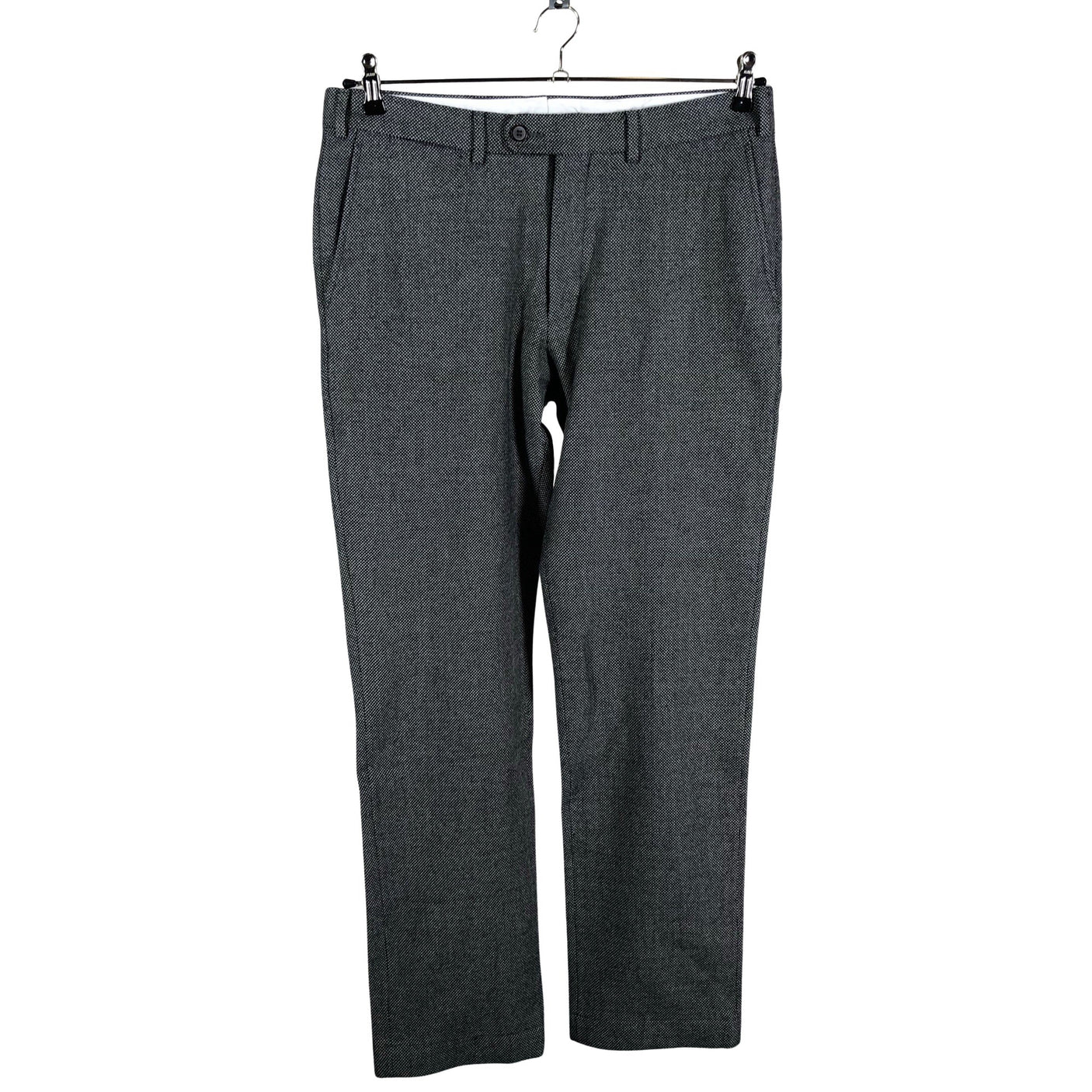 Miesten SuitSupply - Kangashousut, koko M - Harmaa (1)