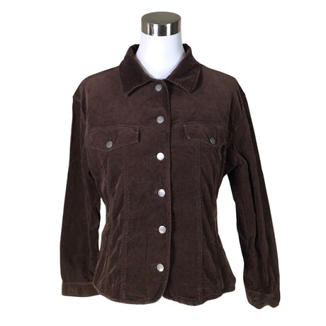 Naisten Jackpot - Farkkutakki, koko 40 - Ruskea ()