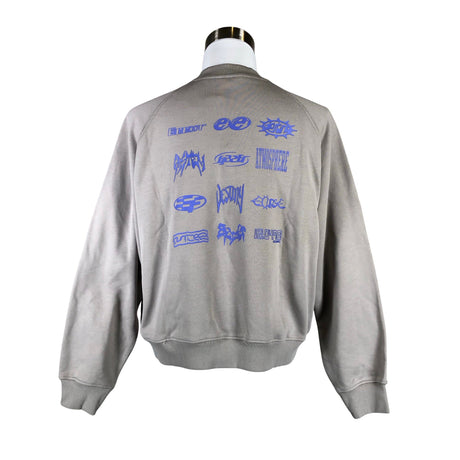 Miesten Weekday - Collegepaita, koko M - Harmaa (2)