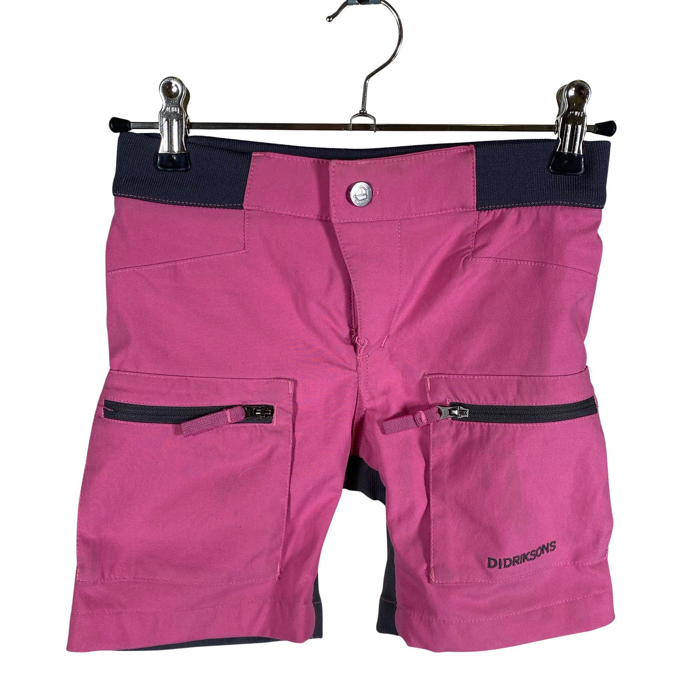 Tyttöjen Didriksons - Urheilushortsit, koko 104 - 110 - Pinkki (1)