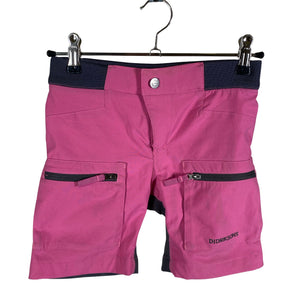 Tyttöjen Didriksons - Urheilushortsit, koko 104 - 110 - Pinkki (1)